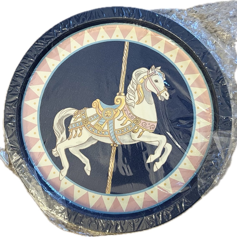 Horse Carousel platters